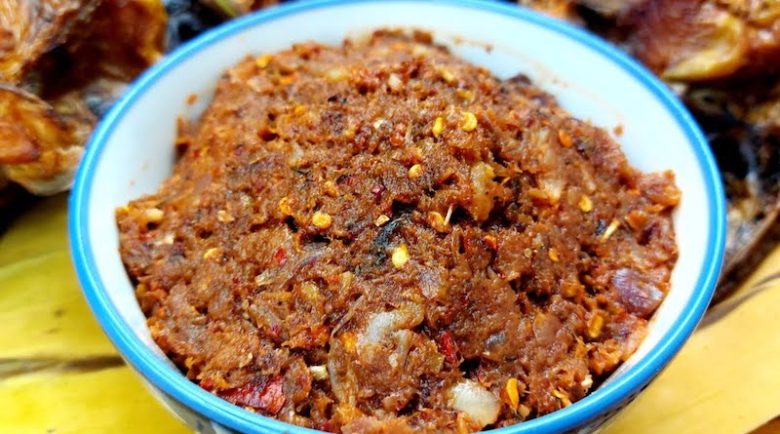 Grilled Fish Chili Paste