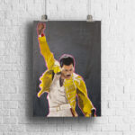 Freddie Mercury artwork by Legends on Canvas